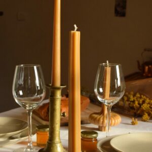 Rosana bougie cire d'abeille artisanale